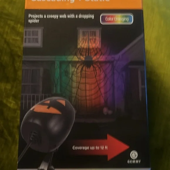 Projection of Creepy Web with Spider (New) - Picture 6 of 9